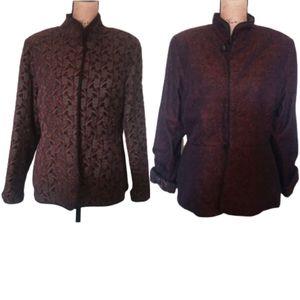 Vintage Tzeadle Design Room Reversible Jacket